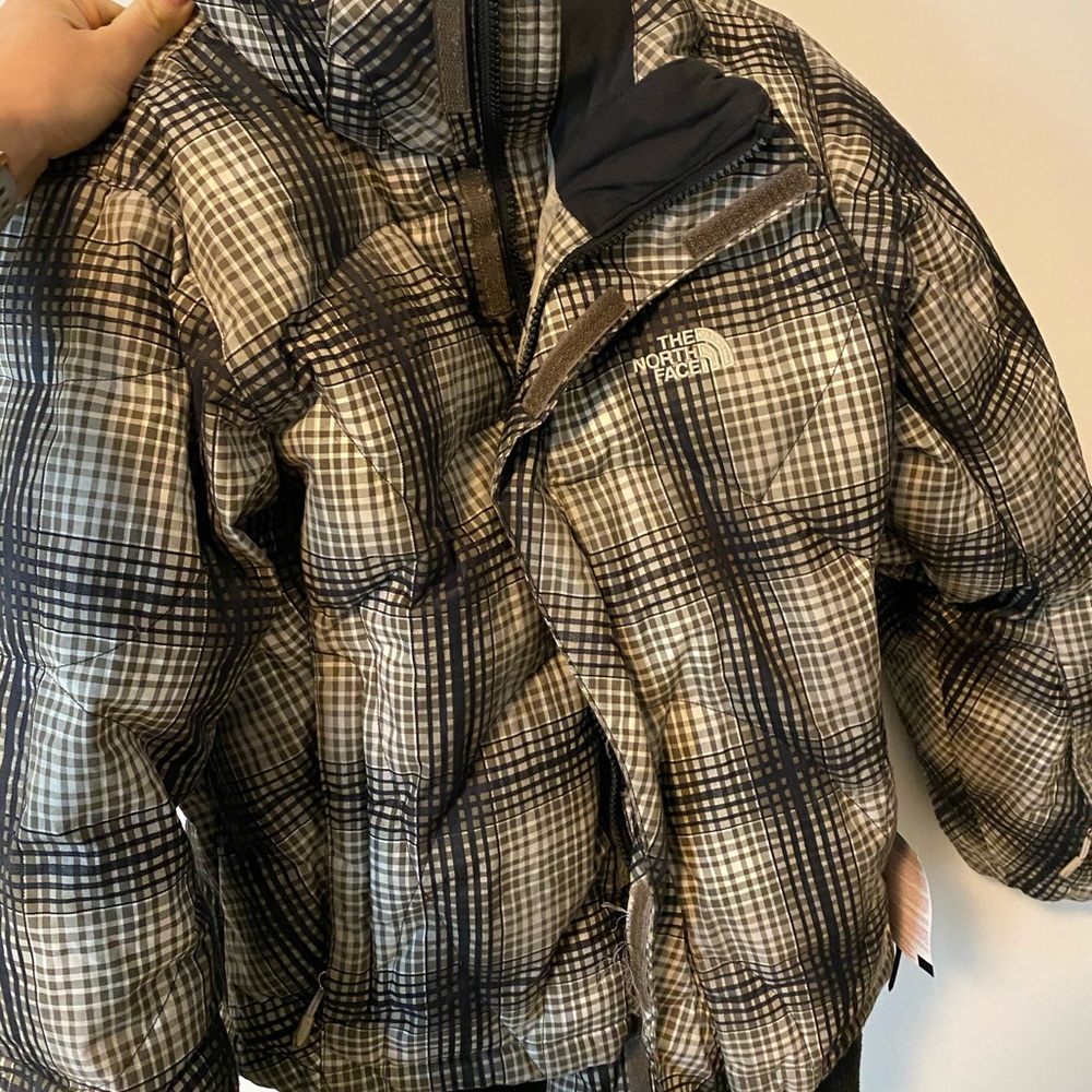 North face ski jacket puffer